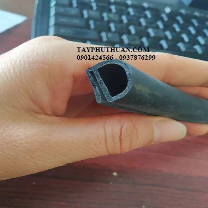 Gioang cao su xốp chữ E Rộng 15xcao15
