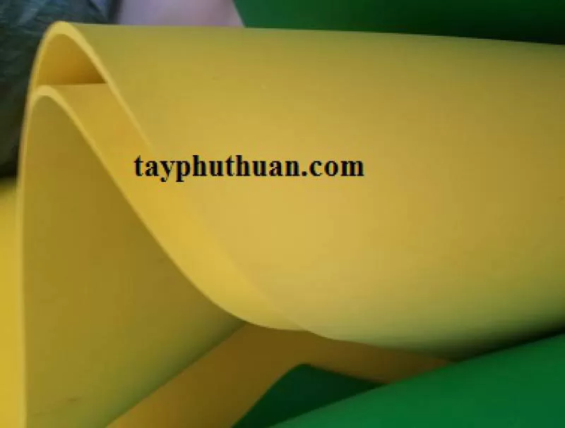 Tấm xốp eva màu vàng