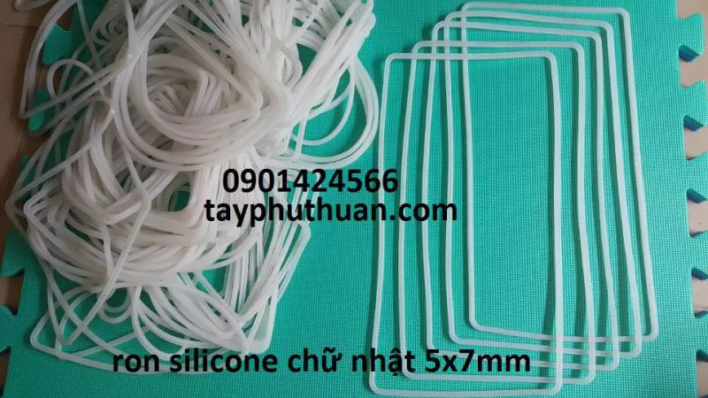 Công Ty sản xuất gioang silicon đỏ chịu nhiệt chữ E Bình Phước