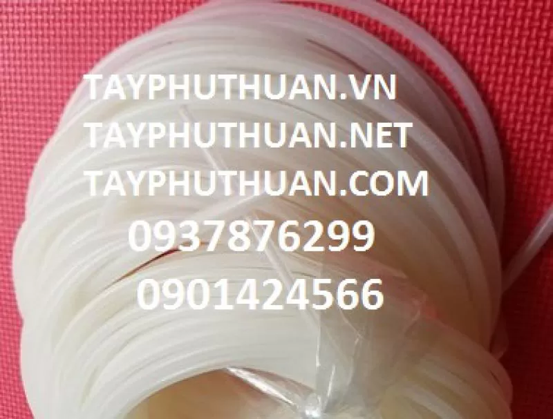 Ron ống silicon ngành y tế phi 5x8mm