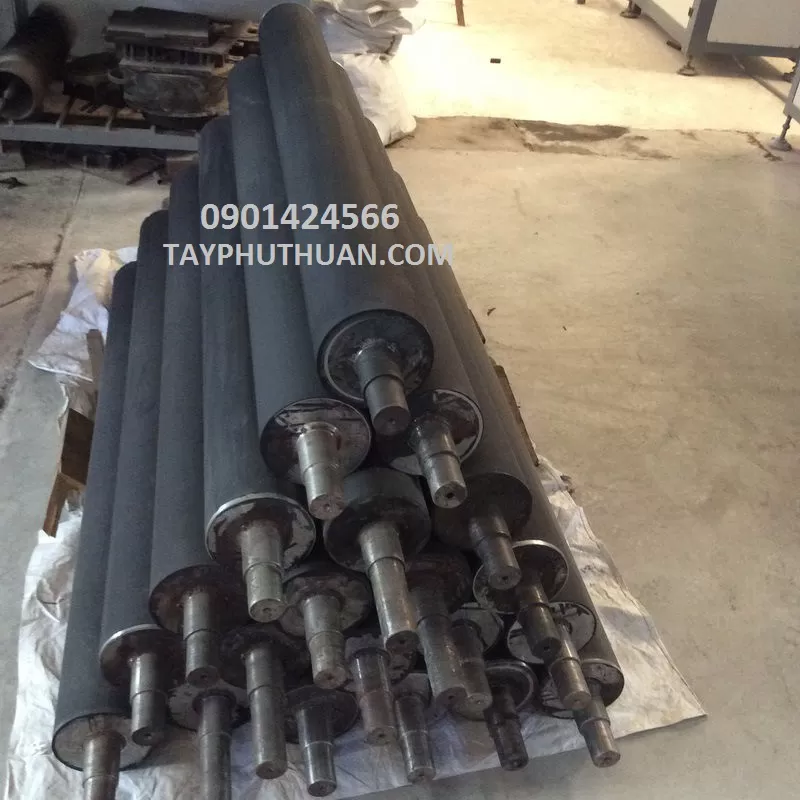 Nhận gia công bọc trục cao su chịu lực