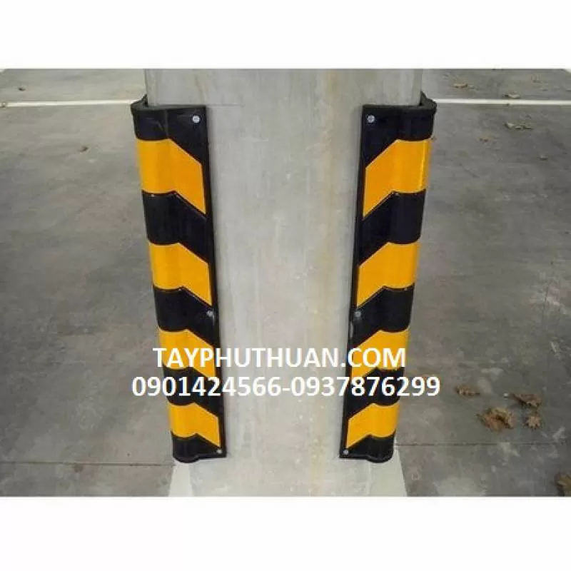 Cao su ốp cột bảo vệ góc chân tường