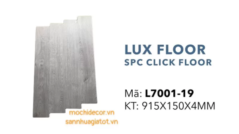 Sàn nhựa hèm khóa LUX FLOOR mã L7001-19