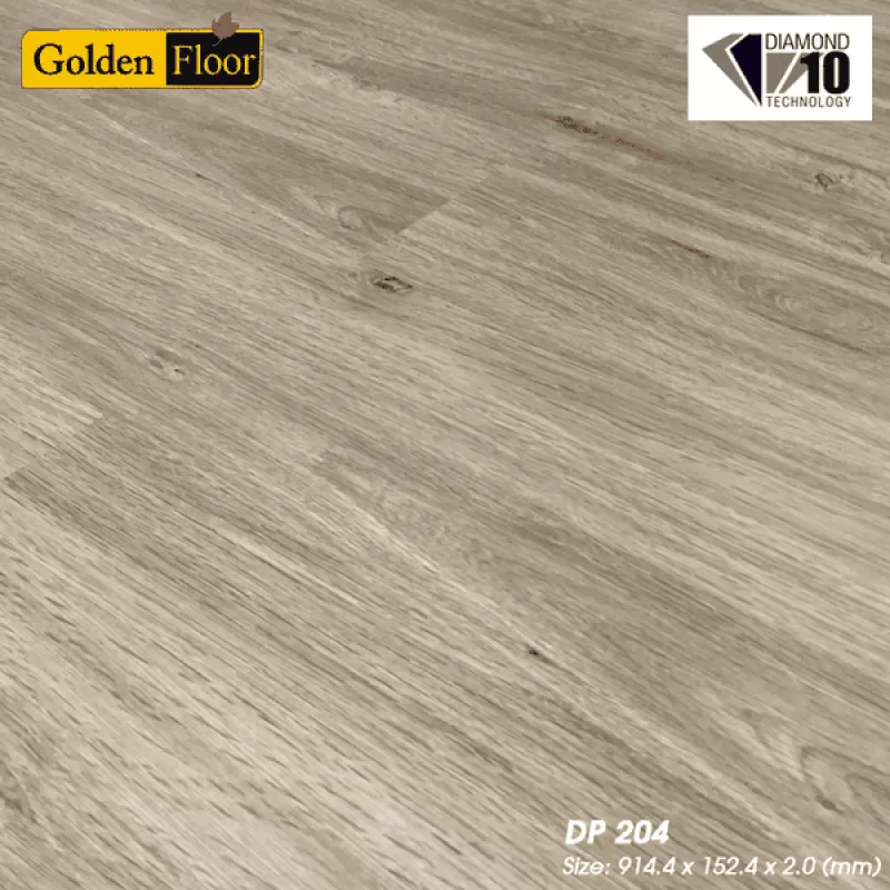 Sàn nhựa vân gỗ trải keo 2mm mã DP204