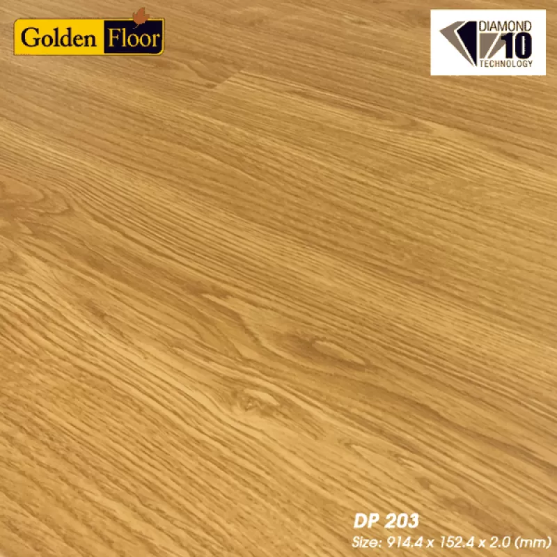 Sàn nhựa vân gỗ trải keo 2mm mã DP203