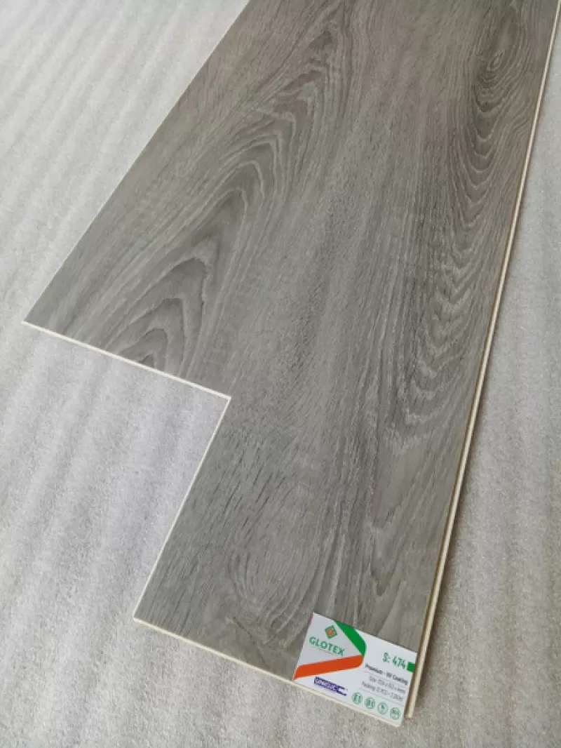 Sàn nhựa hèm khóa Glotex 4mm mã S474