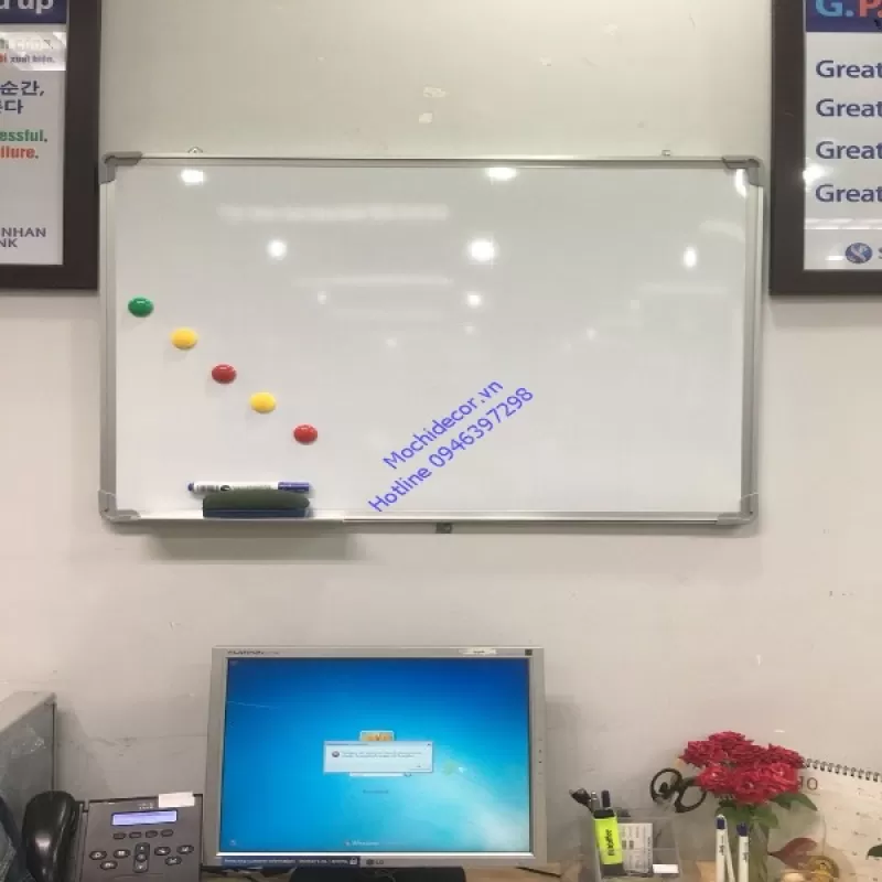 Bảng từ trắng chống loá Hàn Quốc 