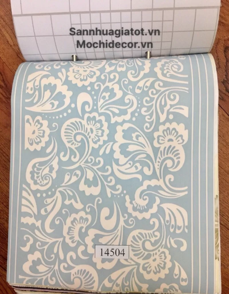 Giấy dán tường TQ phổ thông mã 14504