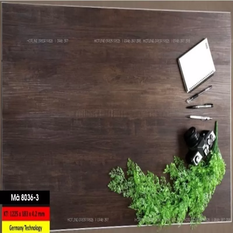 Sàn nhựa giả gỗ có hèm khóa 4,2mm – LUX 8036-3