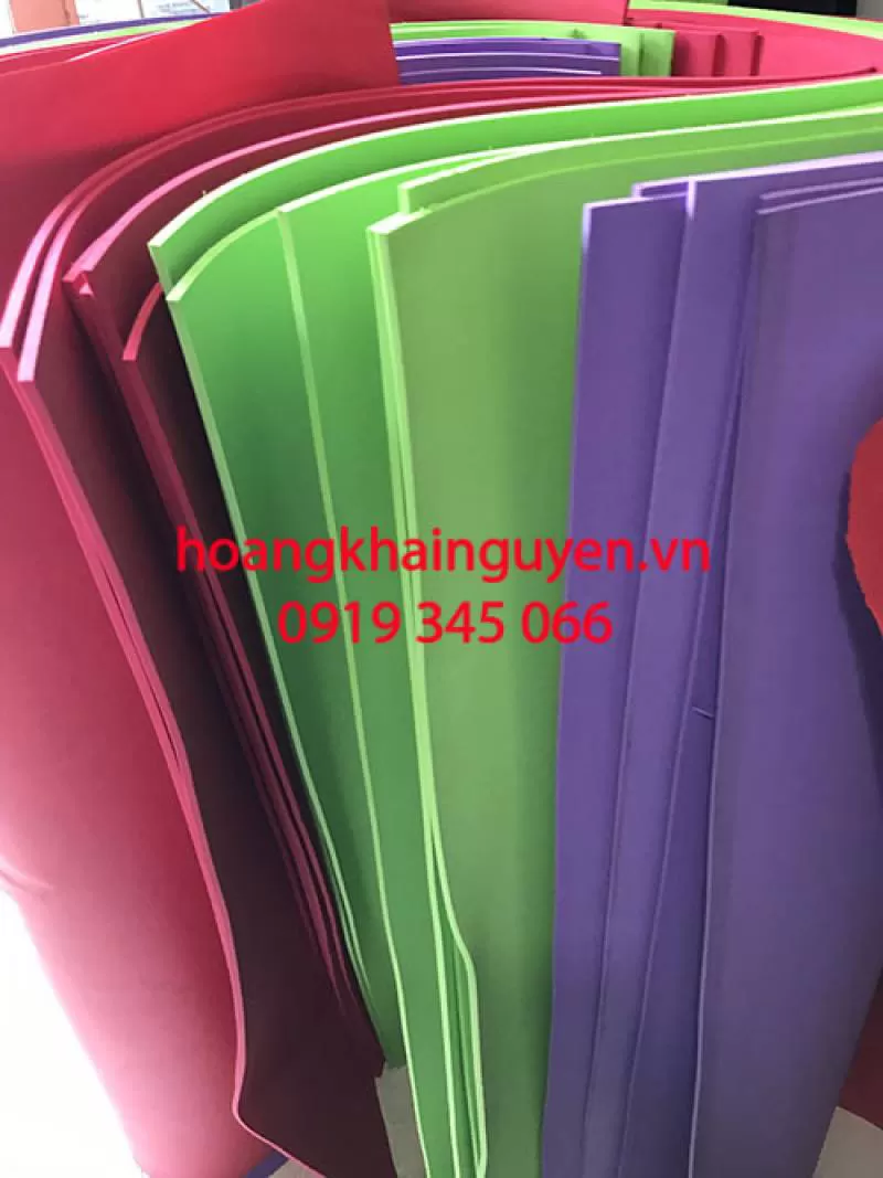 Giấy mút xốp mỏng không vân 6ly | Mút xốp eva bitis 5mm