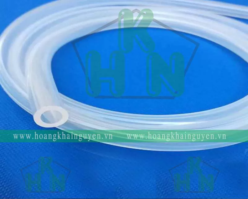 Ống silicon đặc phi 6 | Ong silicone dan hoa chat phi 6