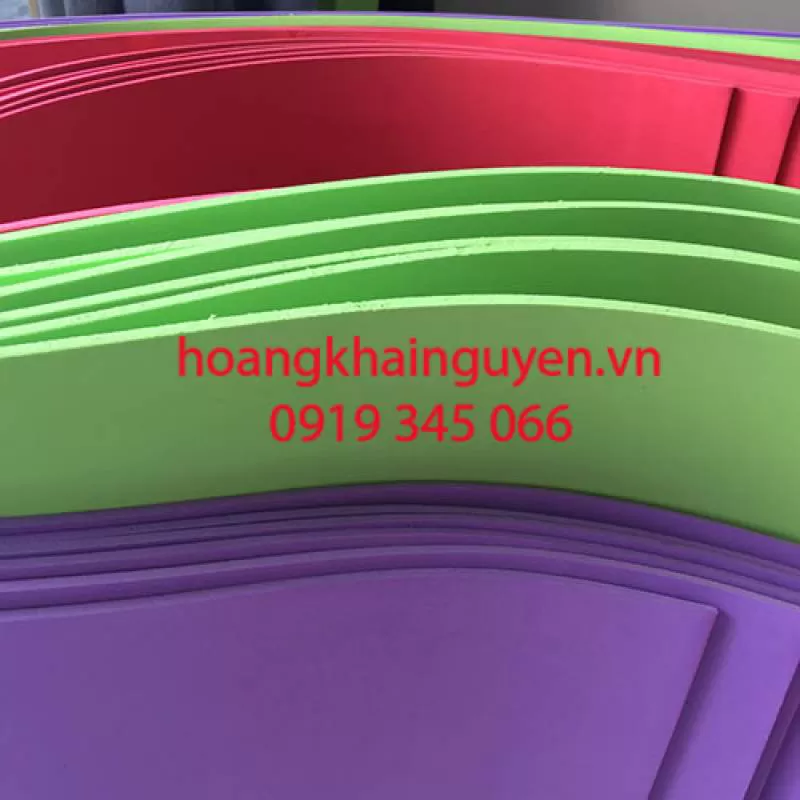 Giấy mút xốp 13ly | Giấy mút xốp mỏng không vân 12mm