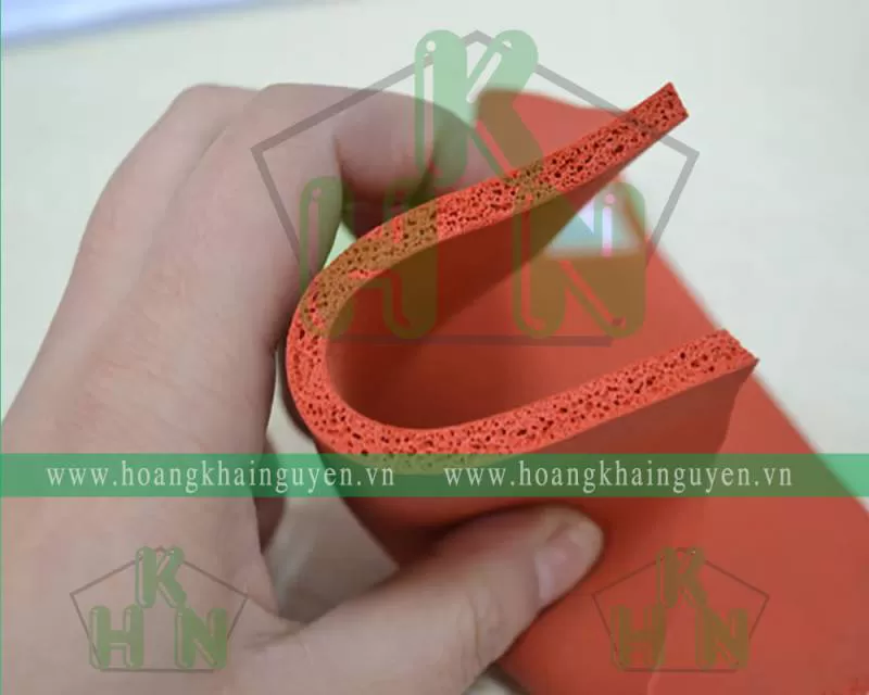 Silicone xốp chịu nhiệt | Báo giá cao su silicone xốp