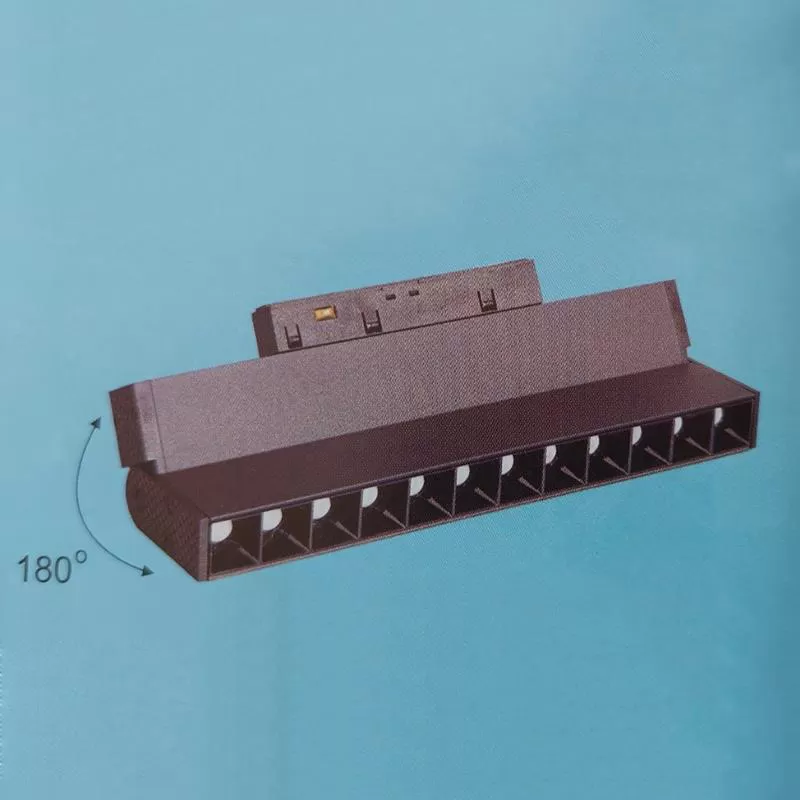 Đèn led thanh ray thế hệ mới L235 x W23 x H118 -12W – 48V SL 60