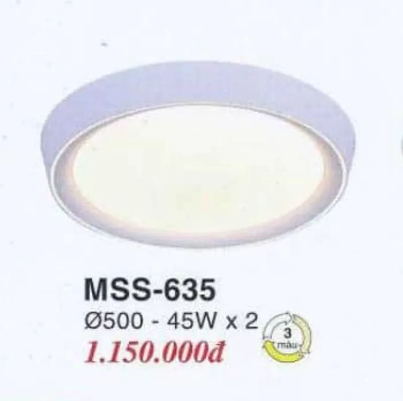 Đèn mâm áp trần MSS-635 