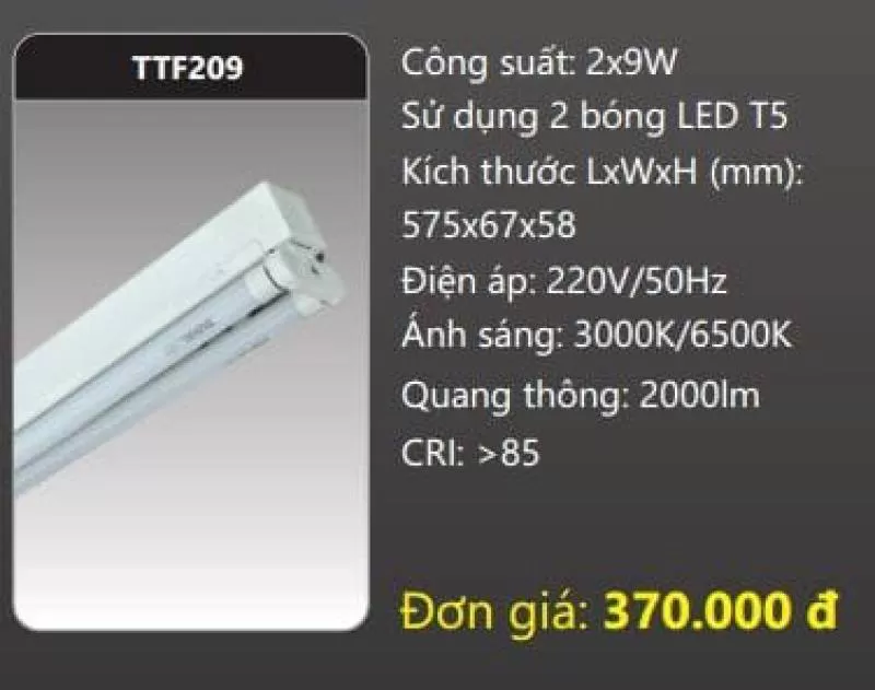 Máng đèn LED Batten T5 TTF209 