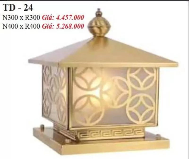 Trụ đèn NLMT ngoài trời TD-24