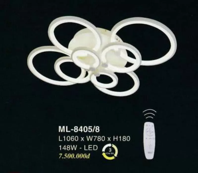 Đèn mâm Led ML-8405/8