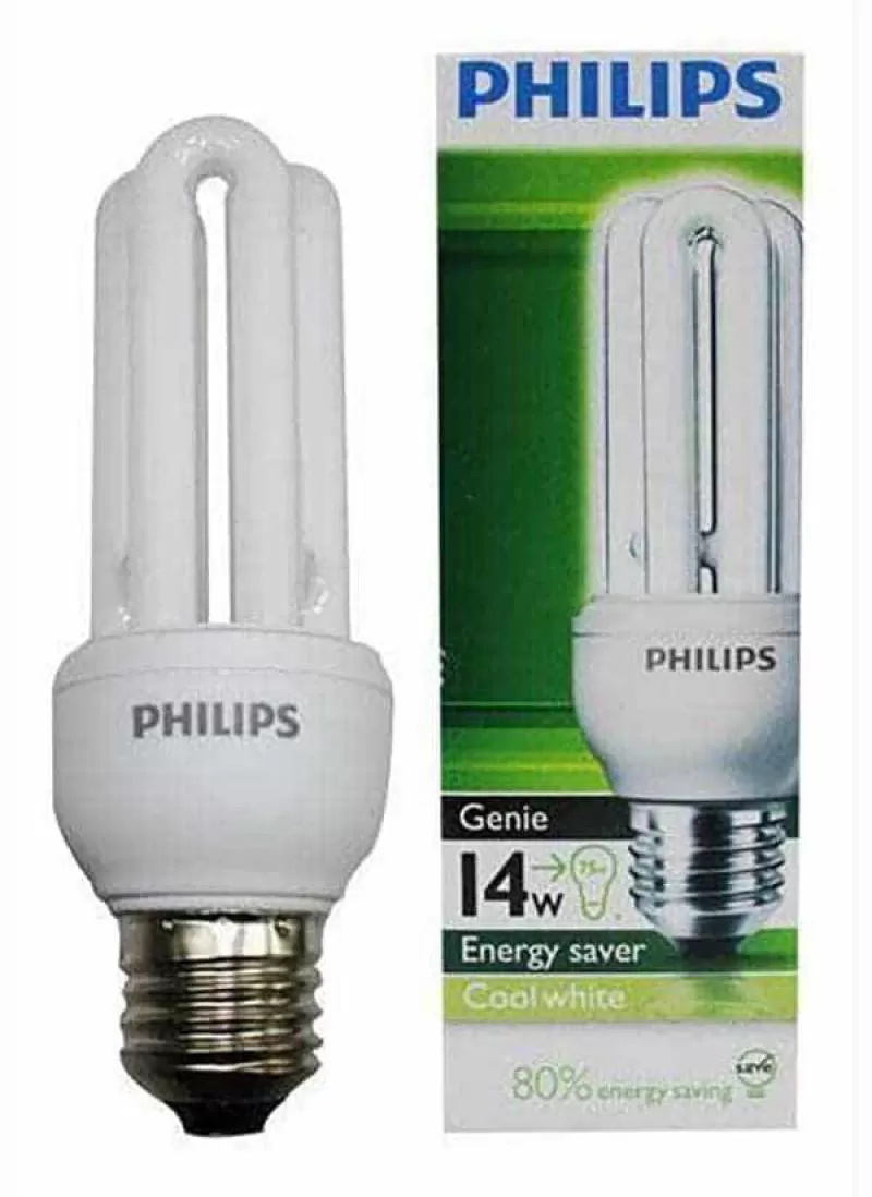 Bóng đèn compact 3U Essential G2 18W CDL, WW E27