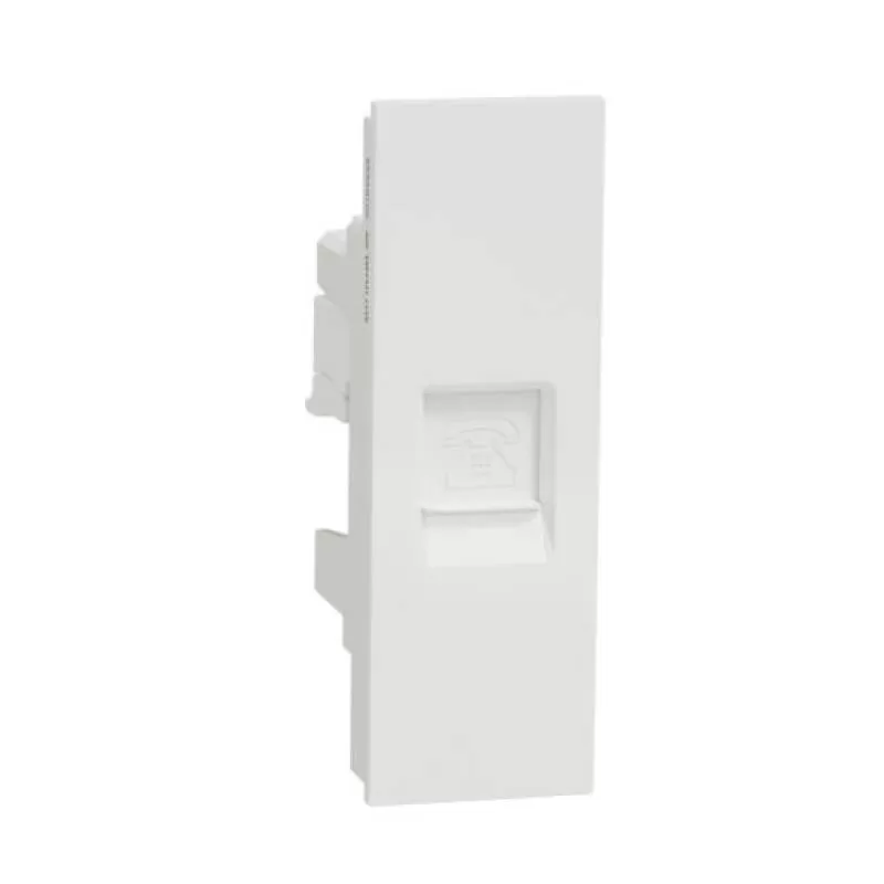 Ổ cắm điện thoại, size S, Schneider, mã M3T1RJ4M_WE