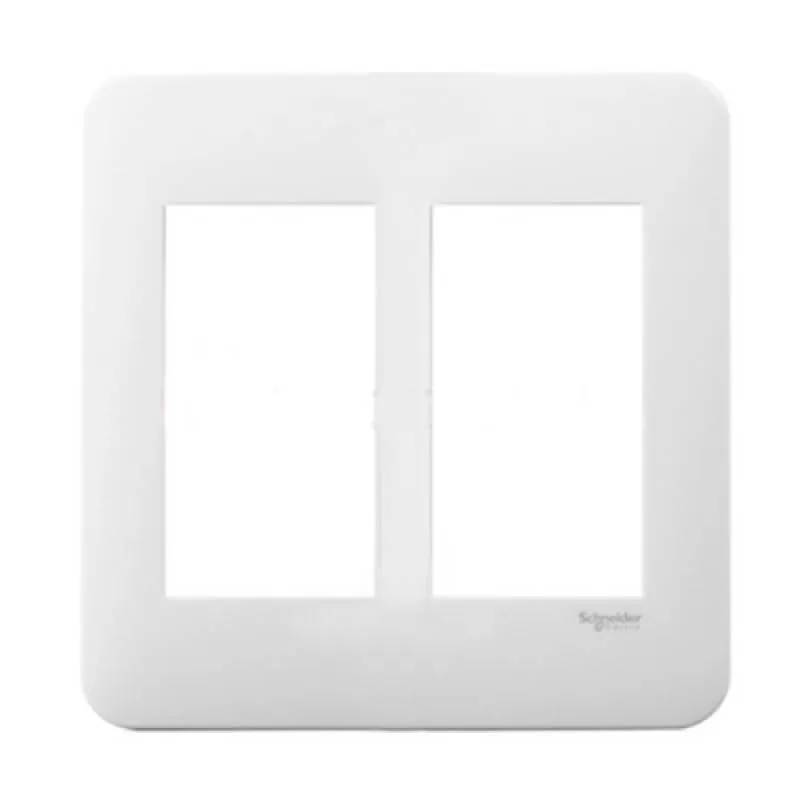 Mặt cho 6 thiết bị, size S, Schneider, mã FST1058H_WE_G19