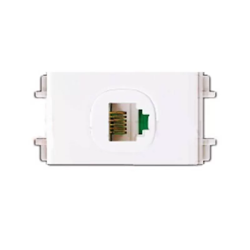 Ổ điện thoại, size S, Schneider, mã F30R4M_WE_G19