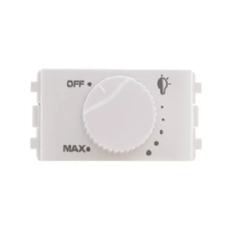 Công tắc điều chỉnh độ sáng đèn 500W, màu trắng, Schneider, mã 3031V500M_K_WE