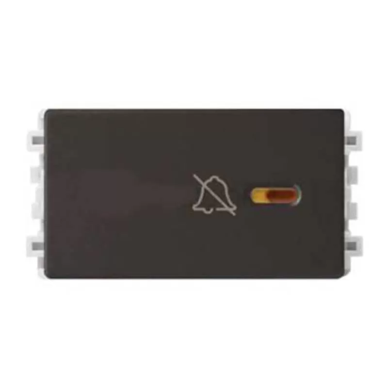 Công tắc “Không làm phiền”, màu đồng ánh bạc, Schneider, mã 8431SDND_BZ_G19