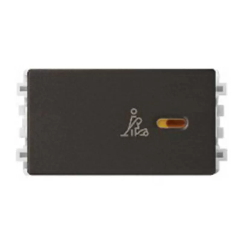 Công tắc “Xin dọn phòng”, màu đồng ánh bạc, Schneider, mã 8431SPCU_BZ_G19