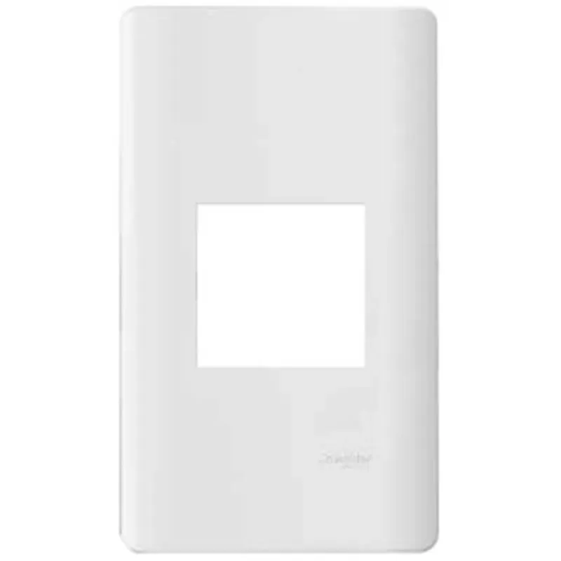 Mặt cho MCB 2 cực, màu trắng, Schneider, mã A8402MCB_WE_G19