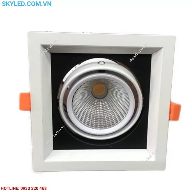 Đèn Âm Trần Đơn Vuông 12W Greenled Malaysia