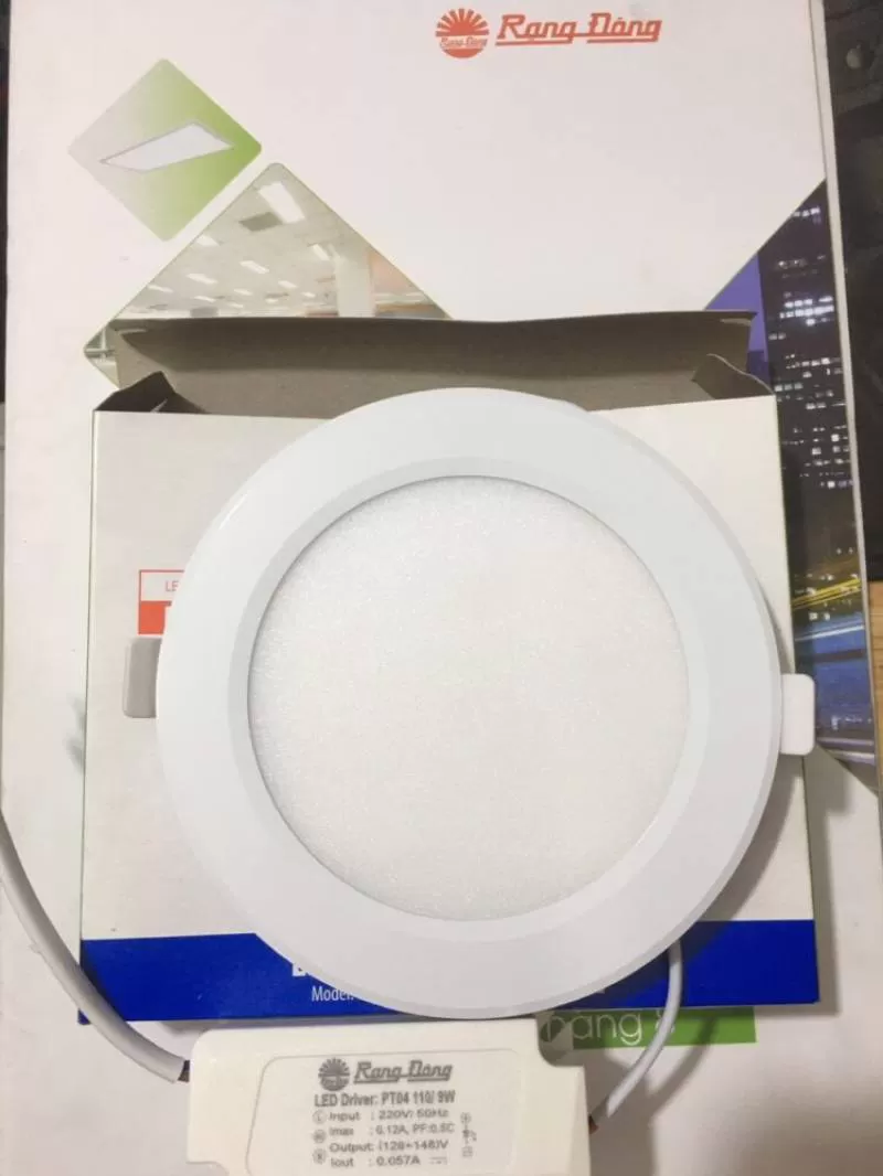 Đèn LED âm trần 9W Rạng Đông D PT04L 110/9W