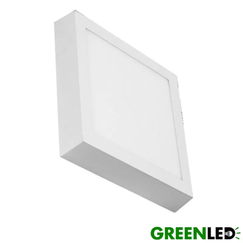 Đèn Led Ốp Nổi Trần Vuông 18W Greenled Malaysia