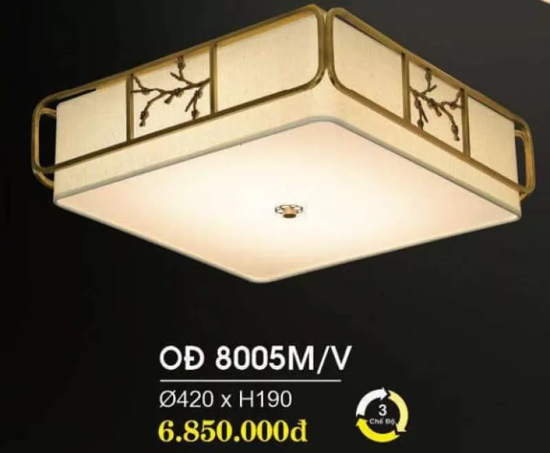 Đèn ốp đồng OĐ 8005L/V HUFA