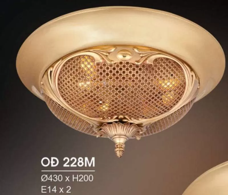 Đèn ốp đồng OĐ 228M HUFA 