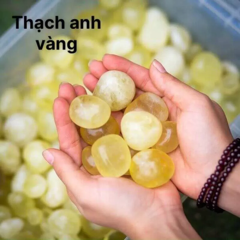 Sỏi Thạch Anh vàng