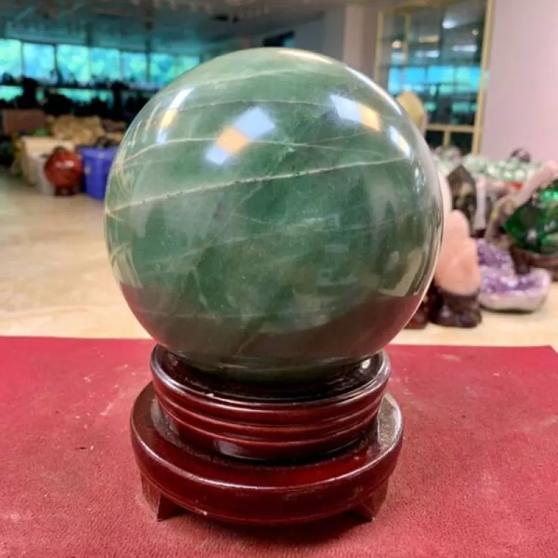 Quả Cầu Thạch Anh Xanh 4,7kg