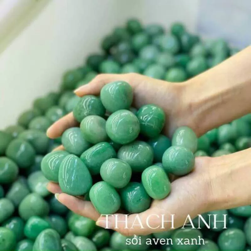 Sỏi thạch anh xanh