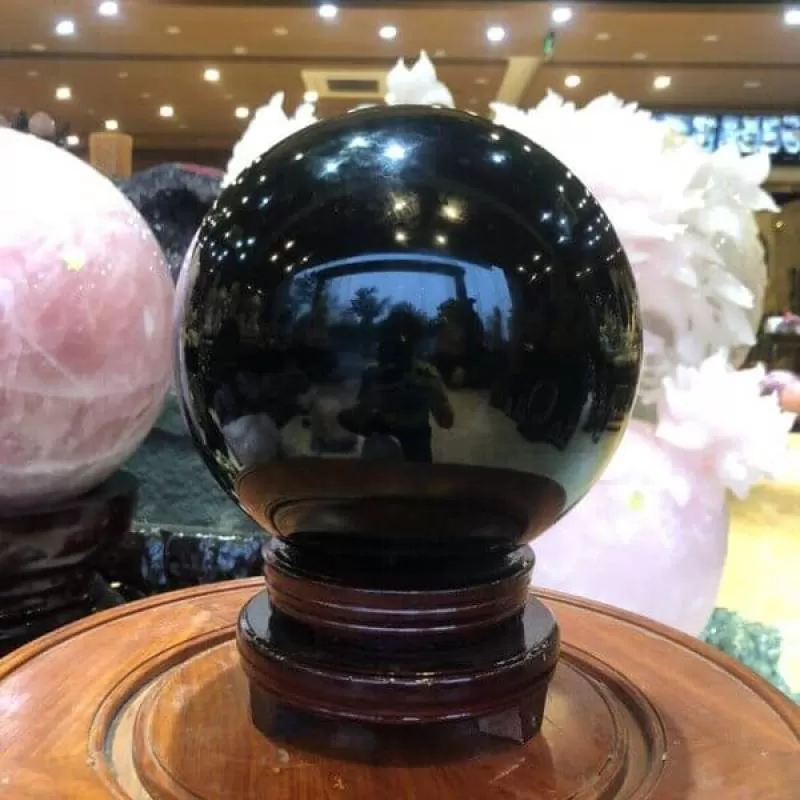 Quả Cầu Onyx Đen 1kg 