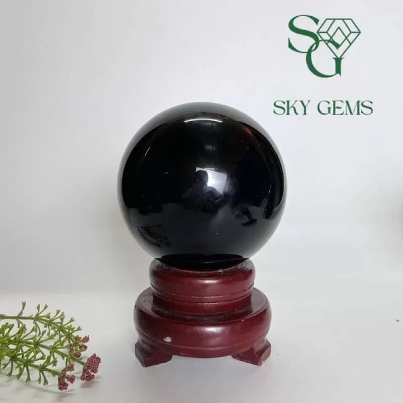 Quả Cầu Onyx Đen 1,2kg