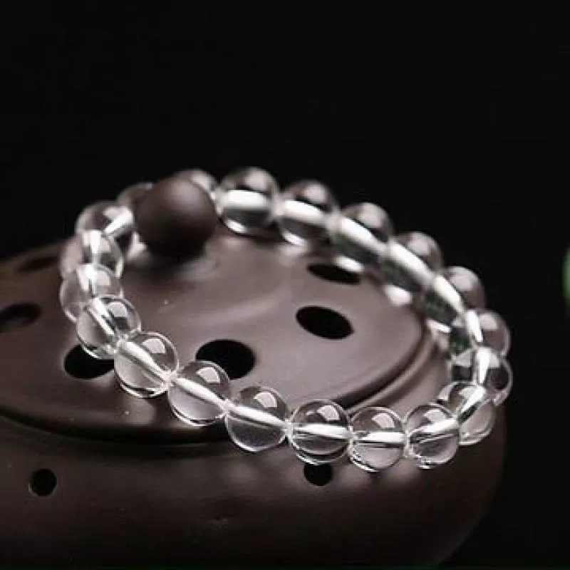 Vòng Tay Thạch Anh Trắng 10mm