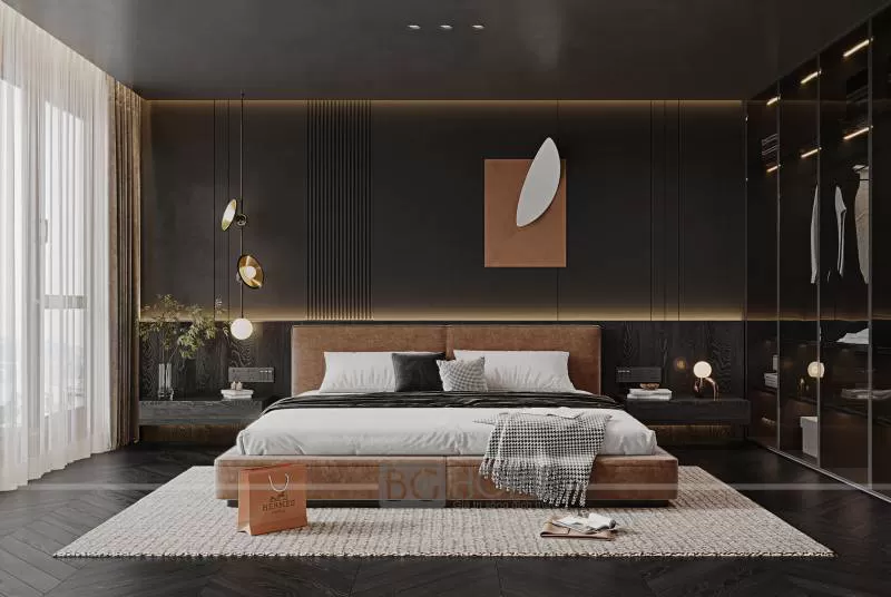 Mẫu thiết kế nội thất phòng ngủ hiện đại BG-PN-017
