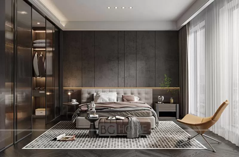 Mẫu thiết kế nội thất phòng ngủ hiện đại BG-PN-019