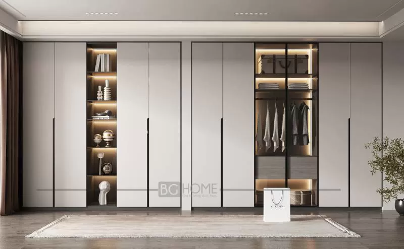 Mẫu Tủ Áo Đẹp Hiện Đại BG-TA-013