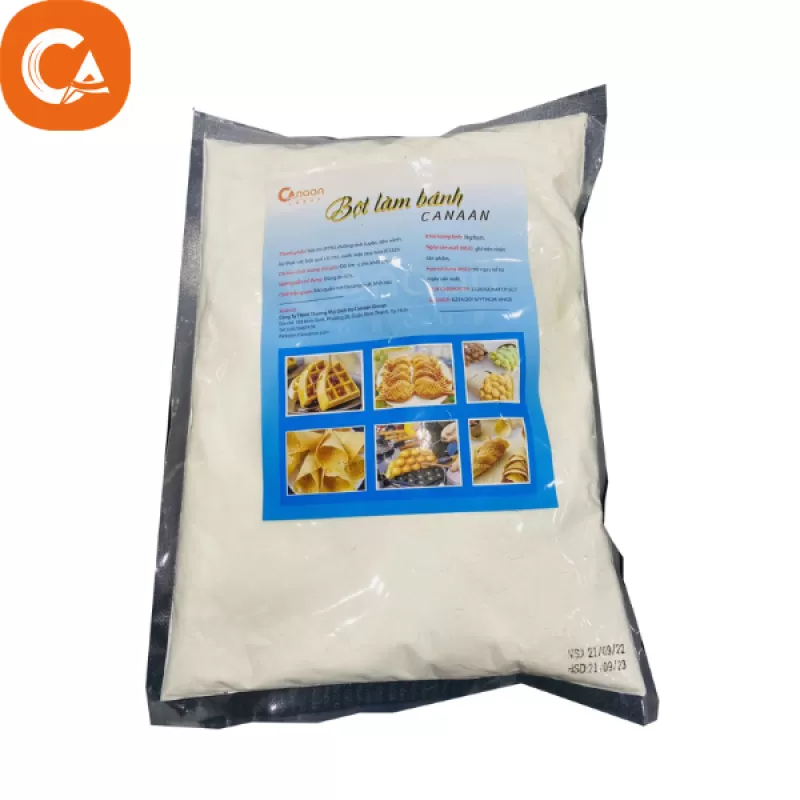 Bột Làm Bánh Chuối Mặt Cười Canaan