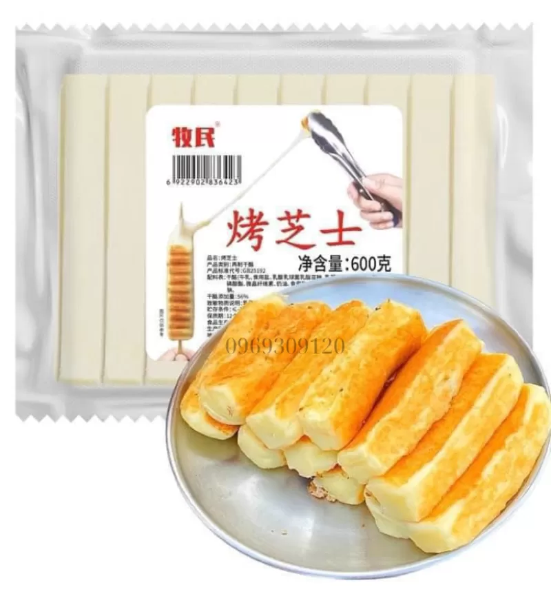 Phô Mai Sữa Nướng Kéo Sợi (Bịch)