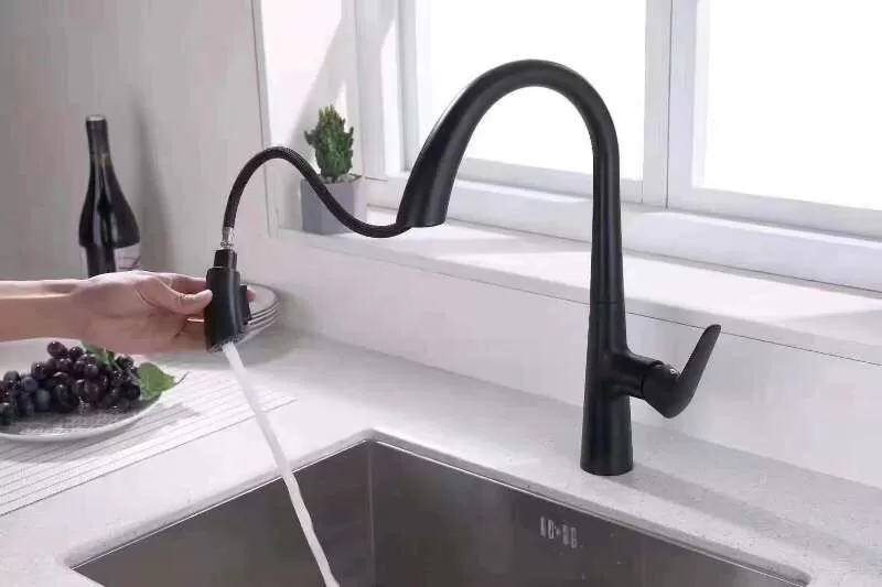 Vòi rửa bát thân to nano