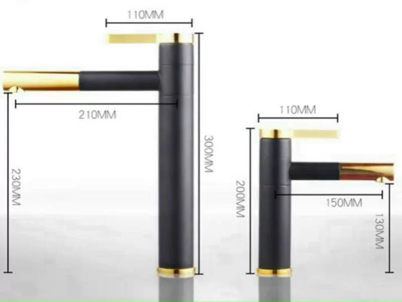 Vòi rửa mặt cao 30cm HM 05
