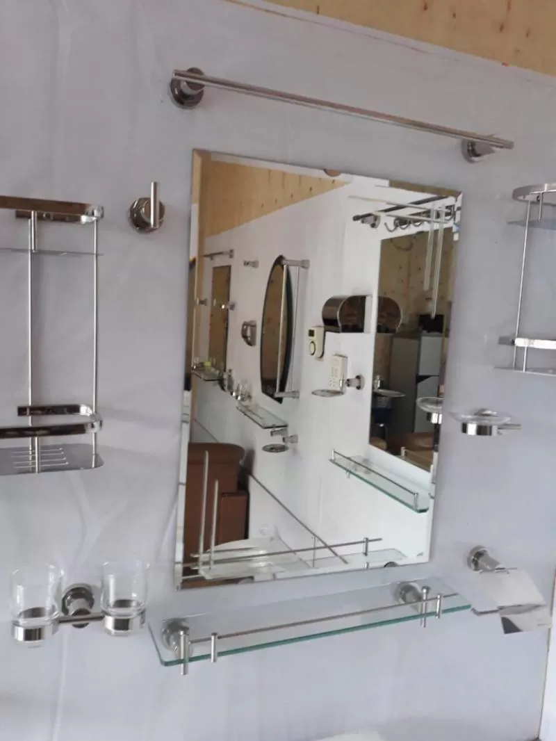 Gương soi phòng tắm tráng bạc kt 50x70 Gspt 02 - Thiết bị vệ sinh cao cấp chất lượng giá rẻ chỉ có tại Lam Phát