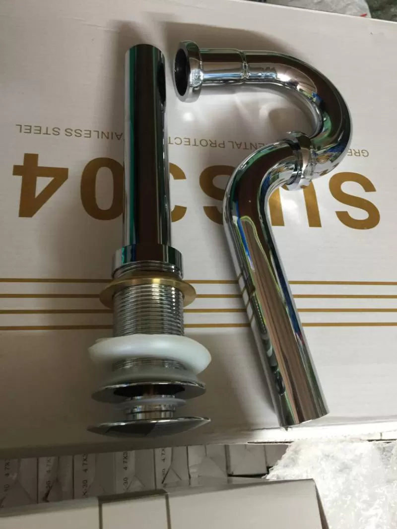 siphon nhấn cho chậu bàn đá đuôi p sp06